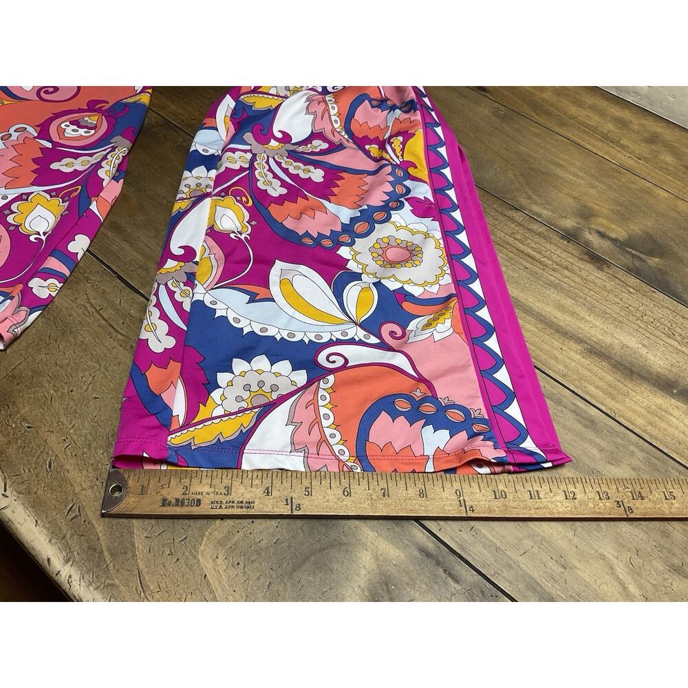 Trina Turk Multicolor Sevilla Swim Coverup Pants Size Small NWT - Picture 8 of 10